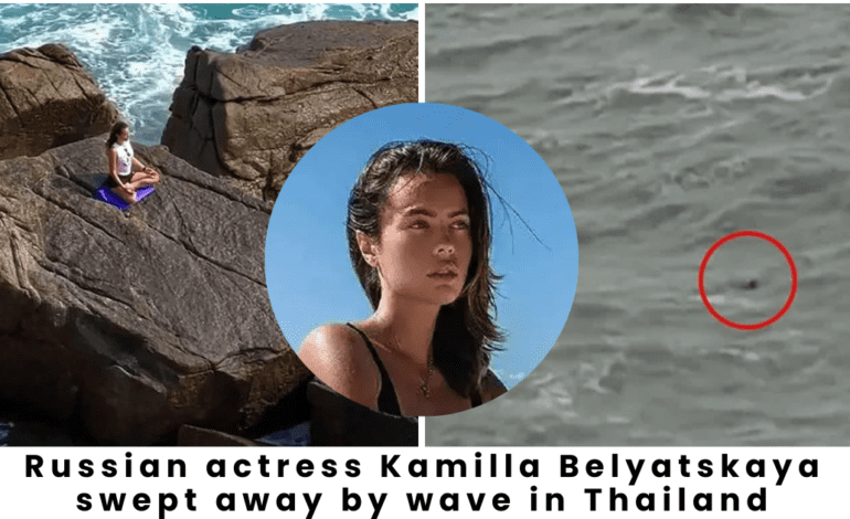 24-Year-Old Russian Actress Kamilla Belyatskaya Tragically Swept Away By Giant Wave While Meditating in Thailand